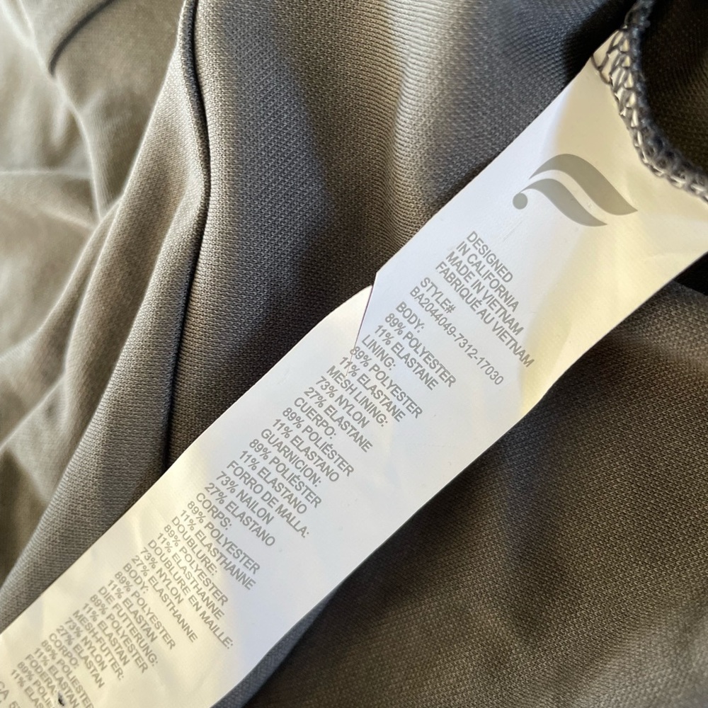 Fabletics Dark Gray Oversized Lightweight Crewnec… - image 7